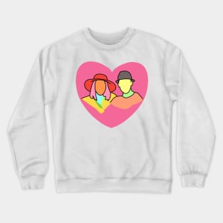 Partner in couple Crewneck Sweatshirt